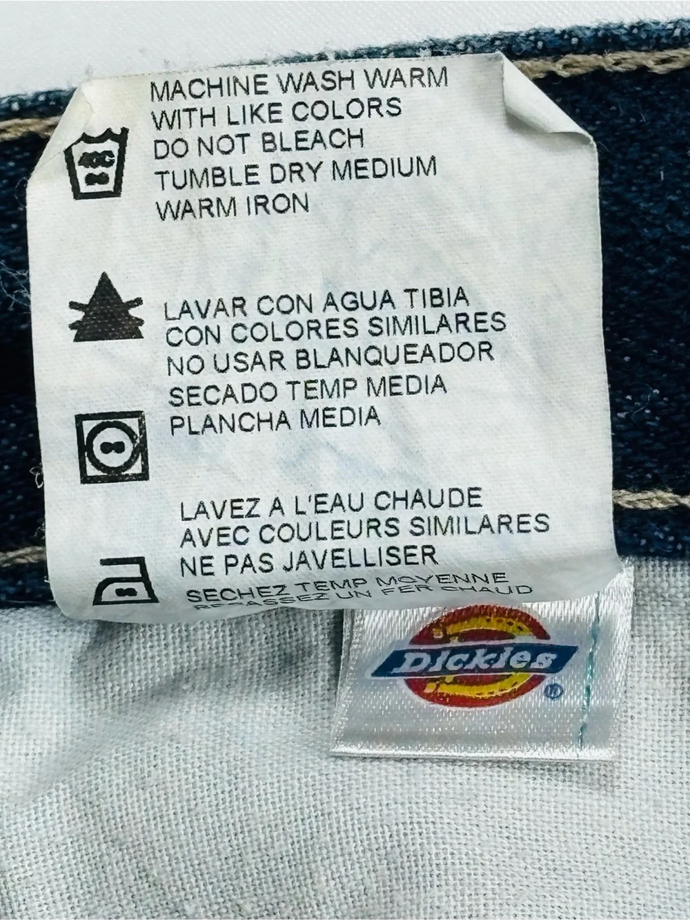 Dickies Classic Men's Blue Denim Jeans M503